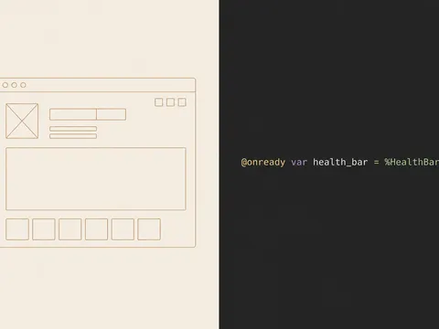 Portada del Devlog #2: Clean Code en UI: Nodos Únicos en Godot 4 para interfaces mantenibles